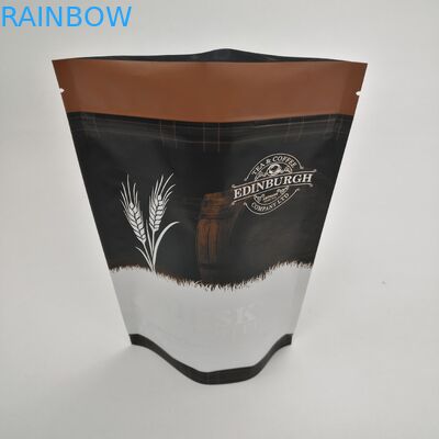 Custom Laminated Aluminium Foil Stand Up Factory Price Aluminum Foil Tea Packaging Bags Coffee Packing Bags With Custom