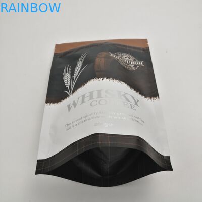 Custom Laminated Aluminium Foil Stand Up Factory Price Aluminum Foil Tea Packaging Bags Coffee Packing Bags With Custom