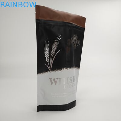 Custom Laminated Aluminium Foil Stand Up Factory Price Aluminum Foil Tea Packaging Bags Coffee Packing Bags With Custom