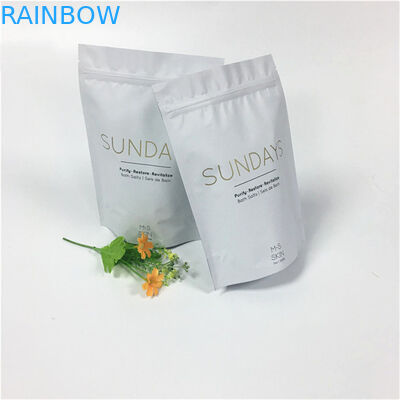 Stand Up Packaging Bags for Bath Salts Body Scrub Packaging Bags