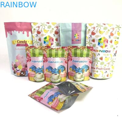 Digital printing Food Packing Bags Aluminum Foil Stand up Bags for Snack Packaging