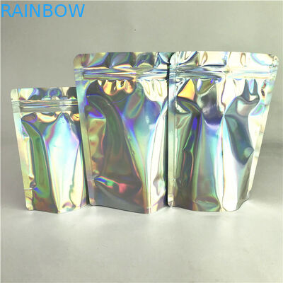 Holographic Bags Cosmetics Packaging Bags Cusmoized Bags for Jewelry and Earring