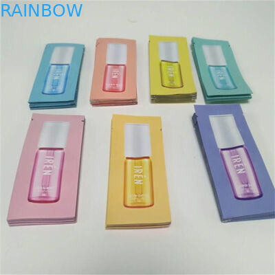 Matte Aluminum Small Sachet SampeL Packaging Bags Cream Samples Packing Bags