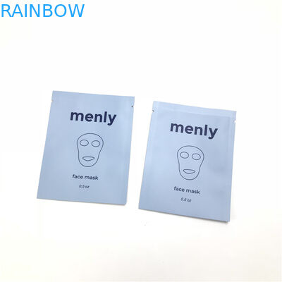 Sample Free Disposable Cosmetic Sample Pouch For Shampoo Eye Serum Facial Cleanser Three Side Sealed Sachet