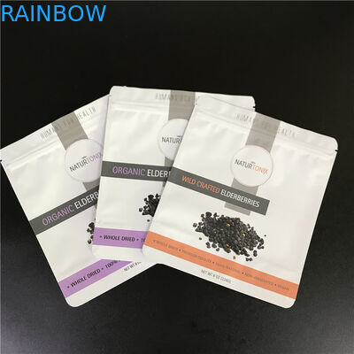 Aluminum Foil Pouch Customized Bags with Printed Logo Mylar Bags with Zipper