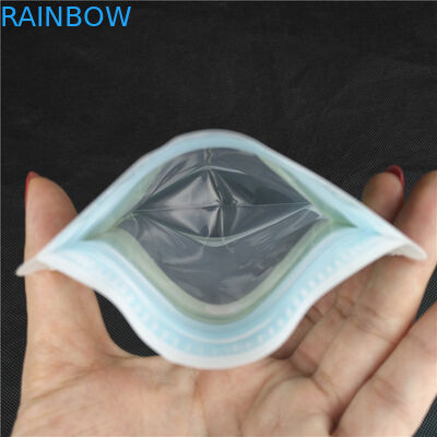 Special Shaped Printing Logo Food Grade Juice Milk Jelly Liquid Stand up Bottle Shape Sachets