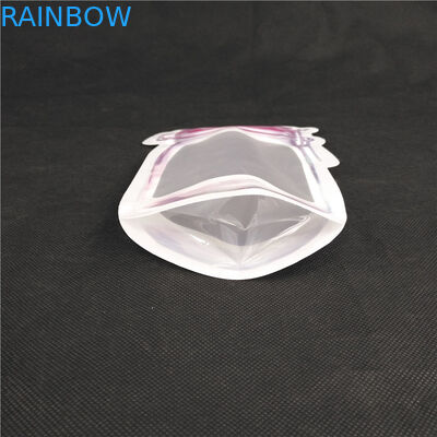 Special Shaped Printing Logo Food Grade Juice Milk Jelly Liquid Stand up Bottle Shape Sachets