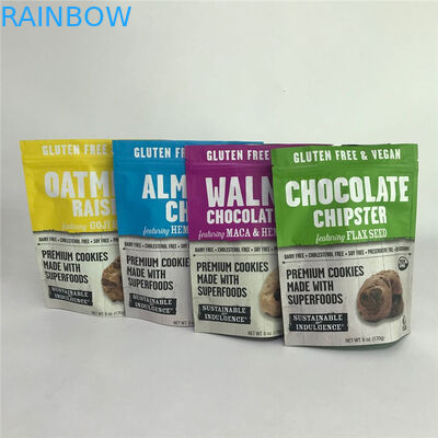 Digital Printing Resealable Matte Aluminum Foil Stand up Bags Food Packaging Bags