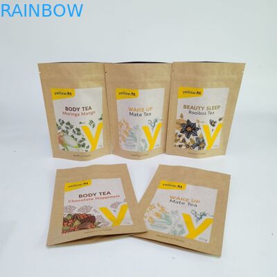 Digital Printing Tea Bags Packaging Moisture proof Mylar Bags for Tea Packaging