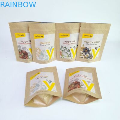 Digital Printing Tea Bags Packaging Moisture proof Mylar Bags for Tea Packaging