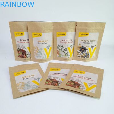Digital Printing Tea Bags Packaging Moisture proof Mylar Bags for Tea Packaging