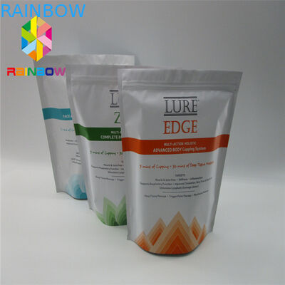 Custom Accepted Matte Aluminum Foil Bath Salts Bags Body Scrub Packaging Mylar Bags