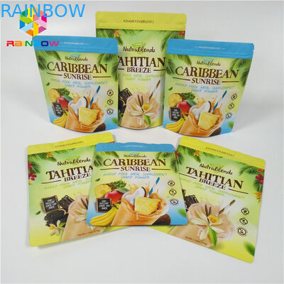 Moisture Proof Matte Aluminum Foil Packaging Bags Customized Bags for Food Packing
