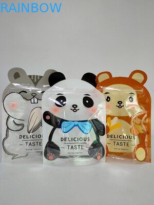 Glossy Stand up Packaging Bags Customized Bags with Special Shape