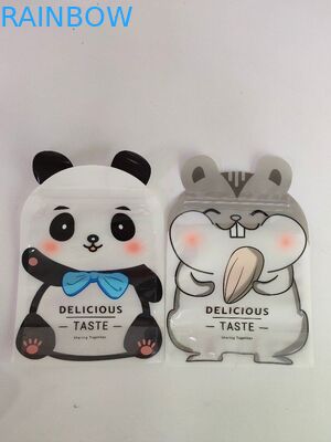 Glossy Stand up Packaging Bags Customized Bags with Special Shape