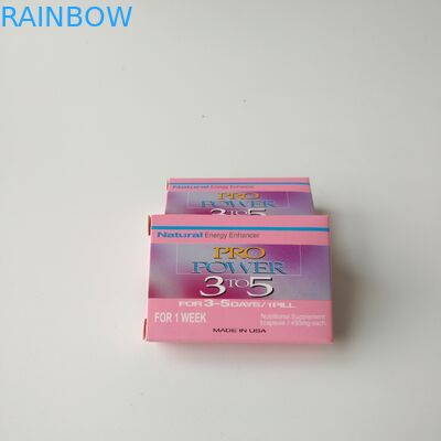 Custom Logo Recycled Cosmetic Contact Lenses Packaging Paper Box Glossy Pills Eyelash Rectangular Makeup Packing Paper B