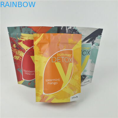 Food Grade Green tea packaging Custom printed tea bags with logo