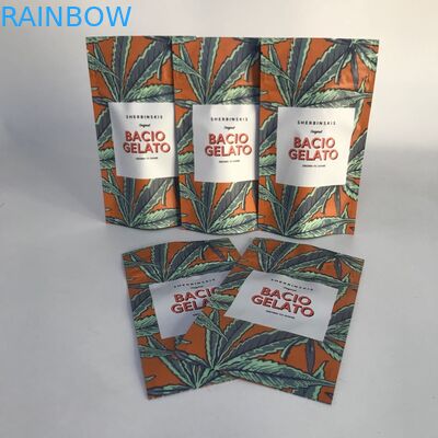 Custom Accepted Matte Aluminum Foil Stand up Cannabsis Packaging Bags