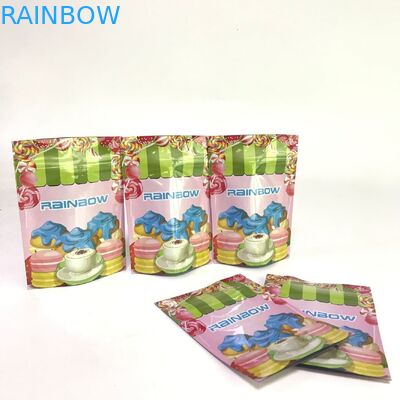 Digital printing Stand up Aluminum Foil Showing Bags Candy Packaging Bags