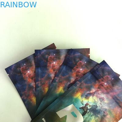 Customized Flat Pouches Aluminum Foil Showing Packaging Bags