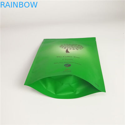 Food Grade Standing Up Recyclable Coffee Packaging Bags with Zipper