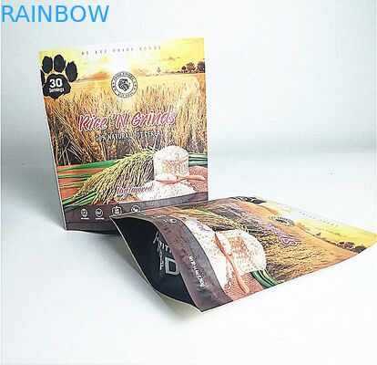 Customized Matte Aluminum Stand up Aluminum Foil Packaging Bags with Zipper