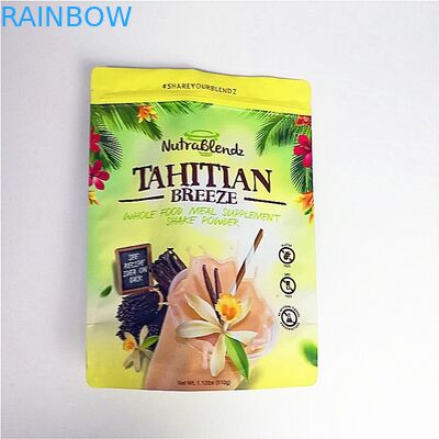 Custom Accepted Snack Packaging Bags with Zipper Aluminum Foil Pouch