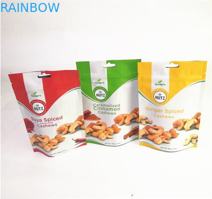 Matte Aluminum Foil Custom Accepted Stand up Pouches with Zipper