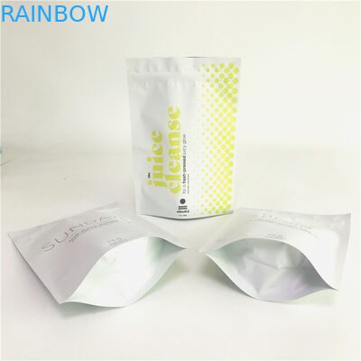 Smell Proof Heat Sealable Aluminum Foil Body Scrub Packaging Bags