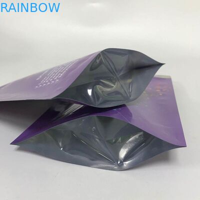 Heat Sealable Glossy Aluminum Foil Customized Mylar Bags
