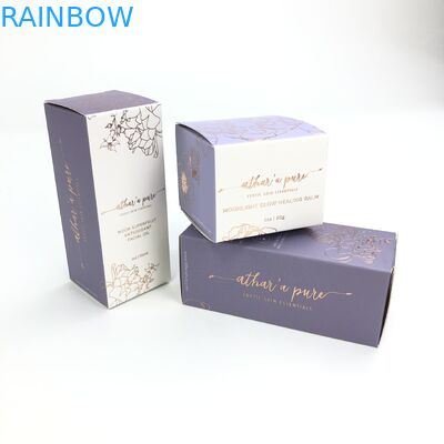 Custom Label Printing Foldable Paper Packaging Box For 10ml Essential Oil Bottles