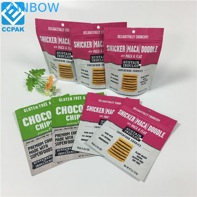 Resealable Food Pouch Bags with Zip Lock Pakcgaing Bags for Nuts Dry Fruit