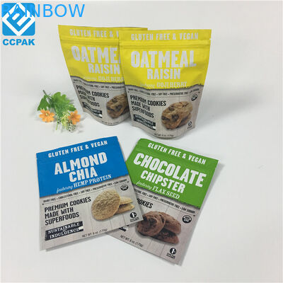 Resealable Food Pouch Bags with Zip Lock Pakcgaing Bags for Nuts Dry Fruit