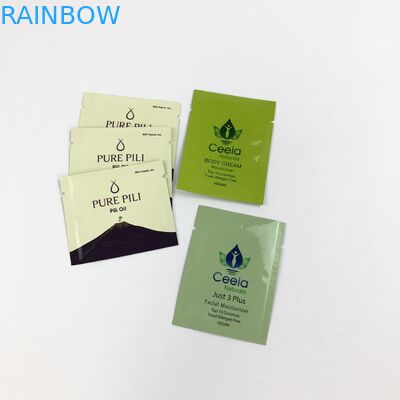 digital printing women/men face masks 0.5 oz foil bottom filling recycle plastic bags