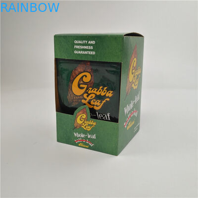 Custom Printed Aluminum Foil Natural Grabba Leaf Wraps Package Bags And Display Box For Dry Flowers Leaf Wrappers