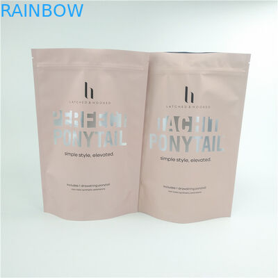 Smell Proof 32 oz Bath salt packaging resealable stand up pack bag with window 250g coffee body scrub bag  