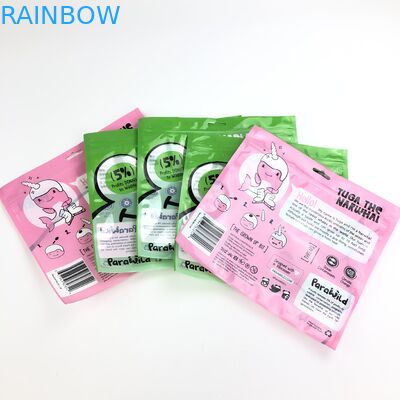 MOPP 100micron Mylar Plastic Packaging Bag For Toys Packaging