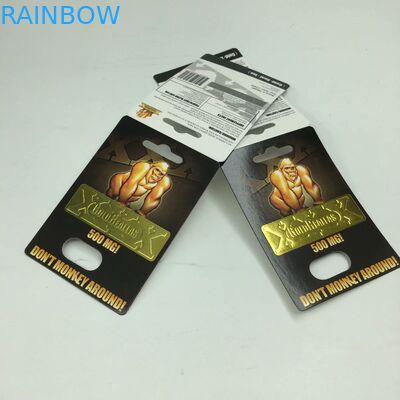 Customized Magnum Paper Cards Papaer Boxes For Pill Capsules Packaging