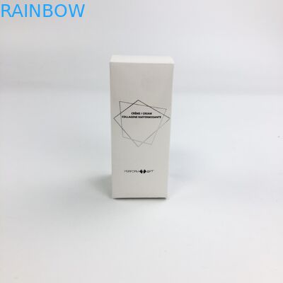 Wholesale Custom Hot Stamping Matt Film With 350g White Cardboard For Cosmetic Sample Food Eyelash Paper Box Packaging