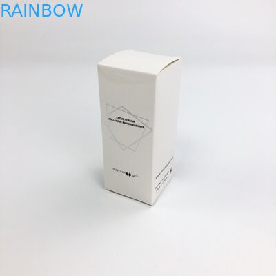 Wholesale Custom Hot Stamping Matt Film With 350g White Cardboard For Cosmetic Sample Food Eyelash Paper Box Packaging