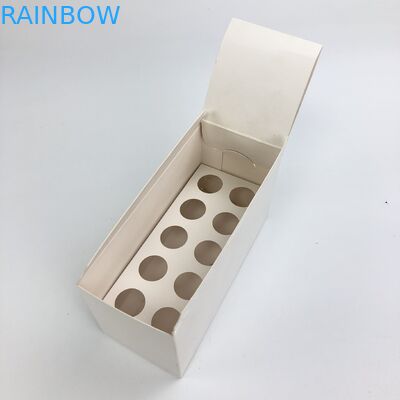 Custom Glossy Film NO Printed With 350g 400g Thickness White Cardboard For Cosmetic Spary Bottles Paper Box Packaging