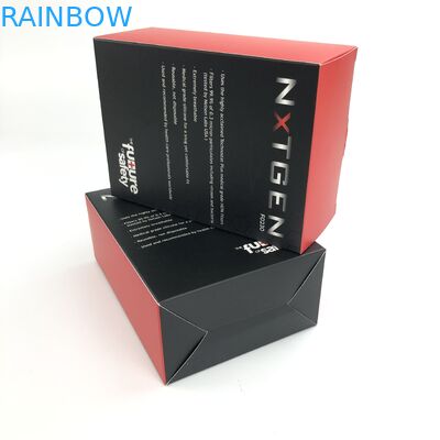 Custom Matt Film UV With 400g Thickness White Cardboard For Toy FoodSpary Bottles Paper Box Packaging