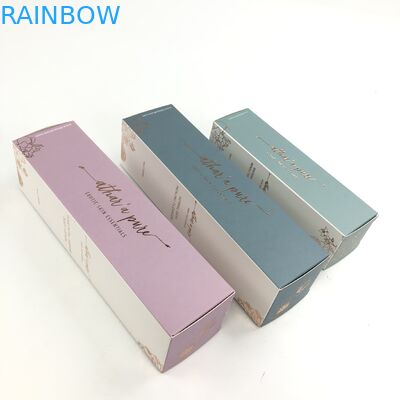 Customized Design Reusable Folding Paper Box Corrugated Cardboard Gift Boxes ECO-Friendly Printed Eyelash Packaging Box