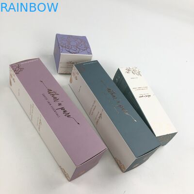 Customized Design Reusable Folding Paper Box Corrugated Cardboard Gift Boxes ECO-Friendly Printed Eyelash Packaging Box