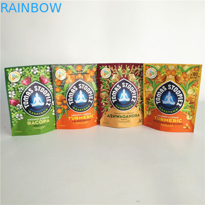 Plant Seed Mylar Foil Packaging Bag  Doypack Coffee Bag Pouch Packaging for Food