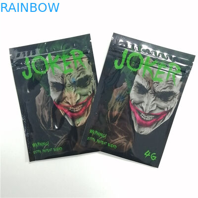 Cmyk 100microns Herbal Incense Packaging Bags 4g