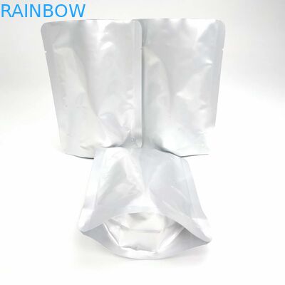 Custom Resealable Heat Seal AL Material NO Zipper Doypack Sealer Aluminium Foil Bags Stand Up Pouch Alcohol Liquid Bags
