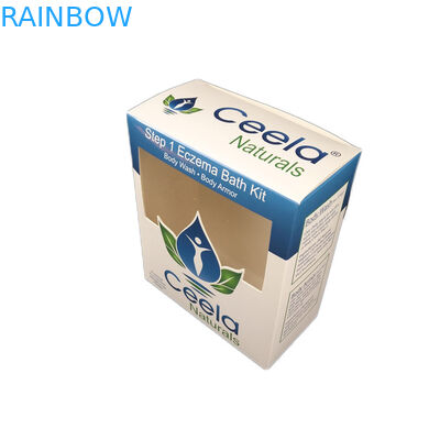 Custom Cheap For Cosmetic Samples Jewelry Necklace Packaging Craft Paper Box With Transpartent Window Cheap Paper Box