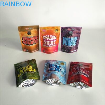 3.5g Cookies  Bag Candy Suger Packaging Bag Hemp Flower Seed Packaging Bag