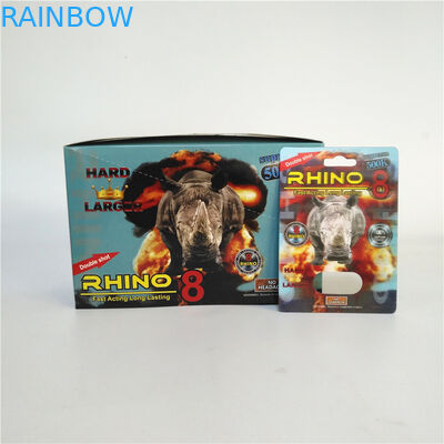 Custom Printed Blister Card Packaging Black Panther 3D Card for Capsule with Box
